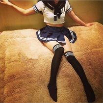 Sexy teen girl playing