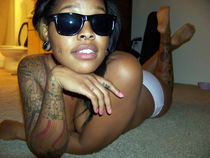 Black teenage babysitter