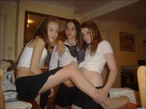 Brunette babysitter