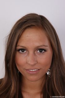 Natural brunette has